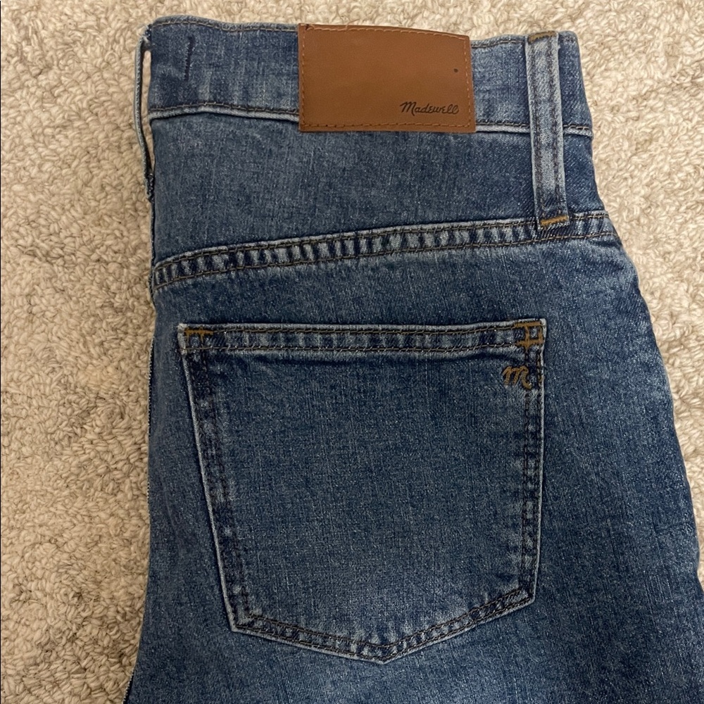 Madewell Dark Blue Ankle Jeans